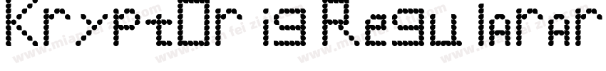 KryptOrig Regularar字体转换